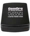 Black case of the Platinum V600M Digital Jewelry Scale Pro Grade Countertop and Portable Mini Scale, shown closed