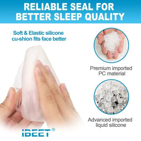 Replacement Cushion For F20 Medium Full Face Mask Snug Leak Proof Fit That Seals Comfortably All Night Helps Dry Mouth And Brain Fog