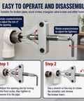 Grab This Heavy Duty Broken Pipe Extractor Set To Fix Rusty Stripped Boltss And Damaged Threads On Half Inch Or Full Inch Pipes With Ease Using A Hex Shank Drill for pipe removal