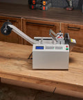 Auto Heat Shrink Tube Cutter For Fast Precise Cuts On Heat Shrink Tubes Fiberglass Tubes And Cables on workbench