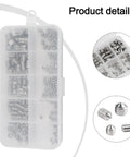 304 Stainless Steel Hex Socket Grub Screws DIN 914 Cone Point For M3 M5 M6 M8 Set Screws in plastic case