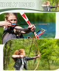 Two archers using Dope Plastic Arrow Nocks Replacement Set 12 Pack For DIY Hunting And Target Shooting Fits Compound And Recurve Bows 6.2mm ID 0.24 Inch Transparent Yellow Hue in outdoor setting