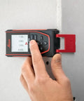 Pro Grade Laser Distance Meter D5 With 650 Ft Range Bluetooth Data Transfer 4X Camera Zoom Viewfinder Pointfinder Remote Measuring Smart Horizontal Alignment Add Subtract End Piece Hand Loop And Pouch measuring wall distance