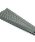 Handheld Floor Scraper Replacement Blades 8 Inch X 10 Inch Pack Of 10 Handy Single Sided For 6 Foot Extendable Scraper Great For Paint Adhesive And Grime Cleanup Sheffield Made displayed in a fanned stack