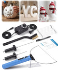 Badass 3 In 1 Hot Wire Foam Cutter Kit With 36 Watt Adjustable Blade And Ten Extra Replacement Wires for precision shaping and carving.