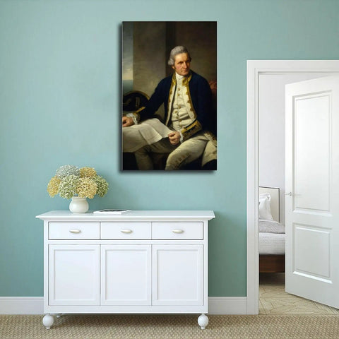 Captain James Cook Canvas Poster For Modern Home Walls In Kitchens Bathrooms Bedrooms Offices And Other Spaces 20x30 Inch Unframed Or Framed Dope Wall Art For A Fresh Vibe