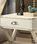 Brushed Satin Nickel Cabinet Cup Pull installed on a white drawer, showcasing modern design and functionality for home decor.