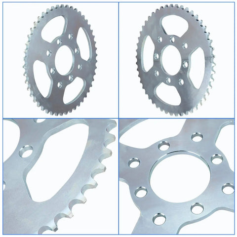 Beefy 8 Hole 48 Tooth Chain Sprocket Hub for Predator 212cc 196cc Go Kart Mini Bike with 1 Inch Bore and One Quarter Inch Keyway