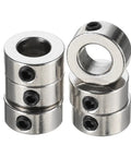Six Pack 6mm Shaft Lock Collar Set With Set Screws Stainless Steel 304 11mm Outer Diameter 5mm Thick Fits 6mm Lead Screws And Rod Shafts