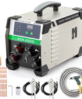 Capacitor Discharge Stud Welder For M3 To M10 Bolts Plate Welding Machine with accessories shown.