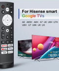 Replacement Remote Control For Smart Google TV Series A6 A65H A6H A7 U6 U6H U7H U8H U7 U6K U8 UX For UHD 4K ULED with 6 hotkeys