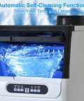 Commercial Ice Maker 100 Lbs Per Day Under Counter Or Freestanding 22 Lbs Ice Storage auto self-cleaning function