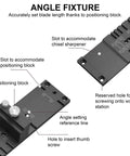 Chisel Sharpening Jig And Honing Guide For Woodworking Chisels And Planes With Pro Grade Angle Control Laser Gauge From 10 To 45 Degrees