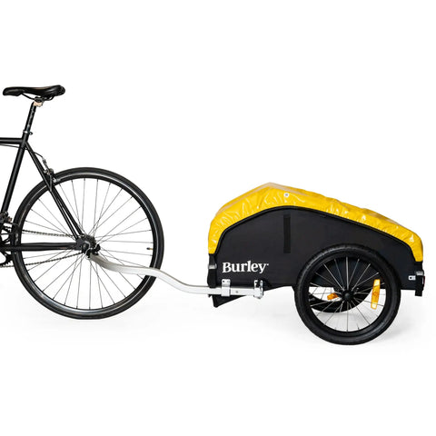 Nomad Touring Cargo Bike Trailer With Water Resistant Cover And Large Storage Capacity, 100 Lb Load Rating, Lightweight Aluminum Frame