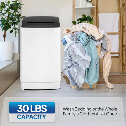 No Sweat Portable Washer And Spin Dry Combo Featuring A Heavy Duty Stainless Steel Drum Full Automatic Electric Laundry Machine With Drain Pump Ready For Rapid Apartment Loads, 30 lbs capacity, compact design.