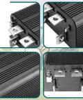 Premium Built Tough Heavy Duty 48 Volt 325 Amp Electric Motor Controller detailed view showing connections and design.