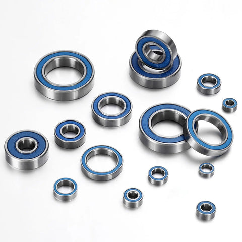 10 Pack MR106-2RS Deep Groove Ball Bearings 6x10x3mm double rubber sealed chrome steel ABEC 5 Z4 low noise on display.