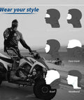 All Season Balaclava Face Mask For Men And Women With UPF 50 Plus UV Protection, Windproof Ride Gear on ATV in desert