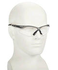 Nemesis Safety Glasses With Clear Anti Fog Lenses And Silver Frame Sporty Lightweight Design For All Day Comfort Great For Hot To Cold Conditions Work Site Ready Eye Protection 12 Pairs Per Case