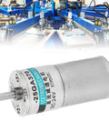 Ultra Quiet DC Gear Motor 24V With All Metal Gears And Pure Copper Coils For Industrial Low Speed High Torque Projects Plus Automatic Safety Cut Off, showing the motor design.