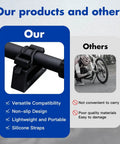 Heavy Duty Portable Bike Repair Stand With Wide Clamp For 29mm To 34mm Handlebars Quick Release Support vs other stand