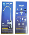 Straight Up Pure Drinking Water Faucet For Reverse Osmosis Brushed Nickel Kitchen Sink Faucet Certified Lead Free installation guide with specifications