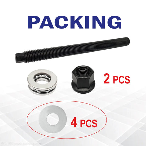 Threaded rod, flange nut, washers for GM LS Series Harmonic Balancer Installation Tool For V8 Engines 1997 And Up