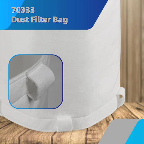 Heavy Duty Dust Collector Bag 19 And 5 Eighths Inch Replacement 1 Micron Filter Fits 18 To 20 Inch Systems Plug And Play Easy Install