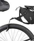 BackLoader X 15L Waterproof Bike Bag With Air Purge Valve Securely Mounted on Bike Seatpost and Saddle Rails