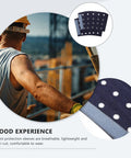 Top Rated Cut Resistant Wrist Sleeves And Breathable Forearm Guards Built Badass Tough For Mechanic Repair Gardening And Heavy Duty Welding Jobs Shield Your Arms Without That Sloppy Clunky Feel Dead Center Reliable Performance, dark blue lightweight sleeves.