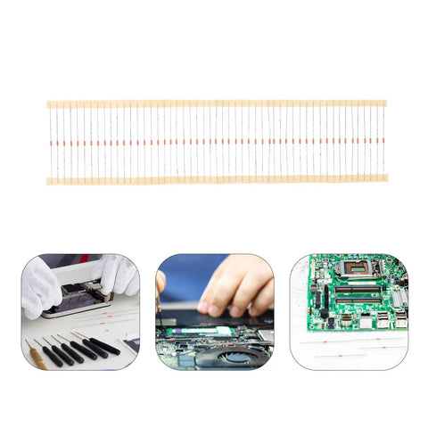 Glass Sealed NTC Thermistors 10K Ohm 3950B Pro Grade High Accuracy Temperature Sensors 50 Pack in taped strip