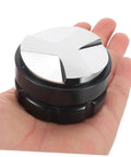 Hand holding Pro Grade Reusable Metal Tamper Set For Espresso Machines Hand Tamper And Espresso Press Tool Home Cafe Essentials Coffee Shop Supplies For Consistent Smooth Brews