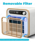 Super Chill ALsup Split Personal Unit With Handle And Quiet Cooling Power. Delivers 5000 Btu removable filter front view