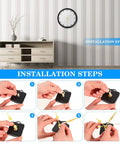 Silent Quartz Clock Movement Replacement Kit With Gold Hands For Wall Clocks Battery Operated DIY Repair Parts installation