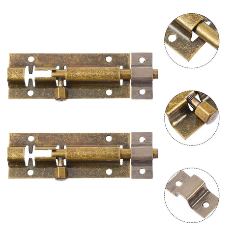 Heavy Duty Stainless Steel Rust Resistant Snap Lock For Door Gate Garage And Shed With Padlock Hole For Badass Barn Security Built Tough To Keep Your Spot Secure Zero Drama - close-up details of the latch.