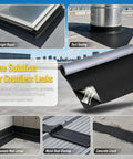 Real Deal Self Adhesive EPDM Rubber Roofing Membrane For Flat Roofs 53 Mil Thick 39 In Wide By 16 Ft Long used for skylight and duct sealing.
