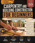 Beginner Carpentry Turns You Into A Pro Your Practical Guide To Tools Materials And Residential Framing For Diy Homeowners Eager To Knock Out Sheds Decks Or Walls Without Losing Their Minds - 2026 edition of a carpentry guide with diagrams.