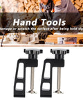 Built Tough Woodworking Fixture Clamps Aluminum Alloy Stainless Steel Grip Jigs For Router Table Saw Bench 45 And 75 Degree Angles 2 Pack