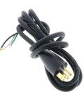 Top Shelf Quality Genuine Heavy Duty Rotary Hammer Cordset 6 Feet 16 Gauge 3 Pin Power Cable Matches D25481k And D25810k Roto Tools coiled