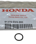 Black O-ring seal for Honda Power Steering Fluid Kit With Three 12 Oz Bottles 08285-P99-0CZA3 in package with part number 91370-SV4-000