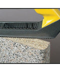 Metal Body Surform Plane shaping an edge, showing 11.8 inch hand tool with interchangeable blades, 300 mm length, built tough for wood.