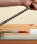 Premium Pen Press With Anodized Aluminum Base And Adjustable Assembly Rod designed for no sweat assembly in use.