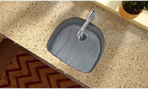 Stainless Steel Bottom Grid For Sinks LKWOBG2118SS in kitchen sink, custom sized fit, corrosion resistant, protecting sink bottom