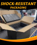 Open box with shock-resistant packaging for Beefy Steel Starter Gear With 16 Teeth For 12V CCW Briggs And Stratton Engines 1972 Through 2006 7 To 22 HP Replacement Part, Replaces 497595 497594 5742 41022003R And Related Numbers.