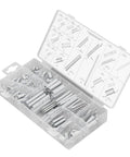 Get 200 Pcs Spring Assortment Kit With Compression And Extension Coils For Durable Diy Repairs, Home Fixing Projects And Heavy Duty Maintenance Work That Keeps Everything Running Smooth As Butter. 200-piece galvanized steel spring assortment in plastic organizer