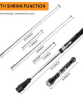 Extendable Magnetic Flashlight With Telescoping Magnet Pickup Tool Trio For Auto Repair And Diy Cool Reach Tools For Hard To Reach Spots