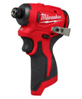 12V Subcompact Brushless Impact Driver Bare Tool With Quarter Inch Hex For Tight Spaces Ultra Compact Power Pro Grade Torque Long Life