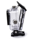 Side view of Underwater Dive Housing For GoPro Hero 9 10 11 12 13 Up To 60M Depth Waterproof Case with open top latch.