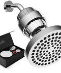 High Pressure Rainfall Shower Head Set That Delivers A Real Deal Clean By Filtering Chlorine, Heavy Metals And Impurities While Softening Water