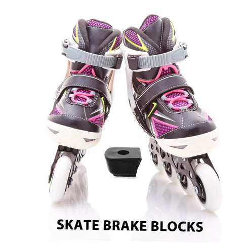 Roller Skate Brake Stoppers For Inline And Quad Skates Durable Toe Stops, Easy Install, Safe Braking Power, Reliable Stopping Performance, Replacement Parts To Keep Your Rides Smooth And Confident beside inline skates